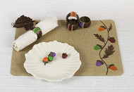 Thanksgiving Burlap Place Setting